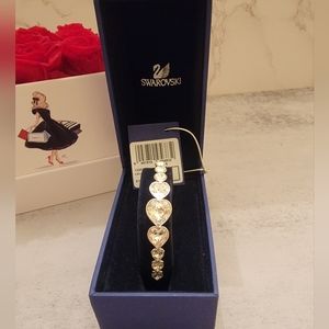 Swarovski Heart Bracelet